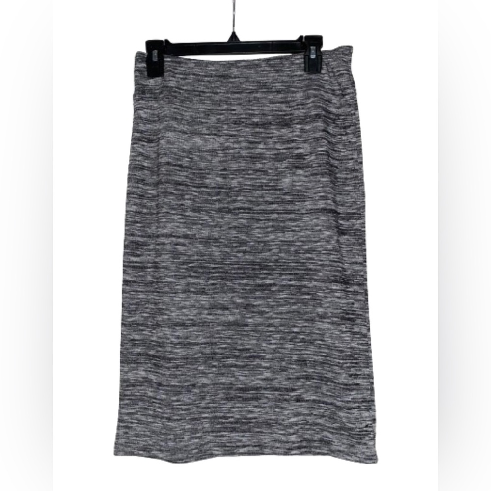 Gray Body Con Skirt